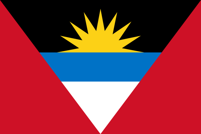 Bendera identitas negara Antigua dan Barbuda