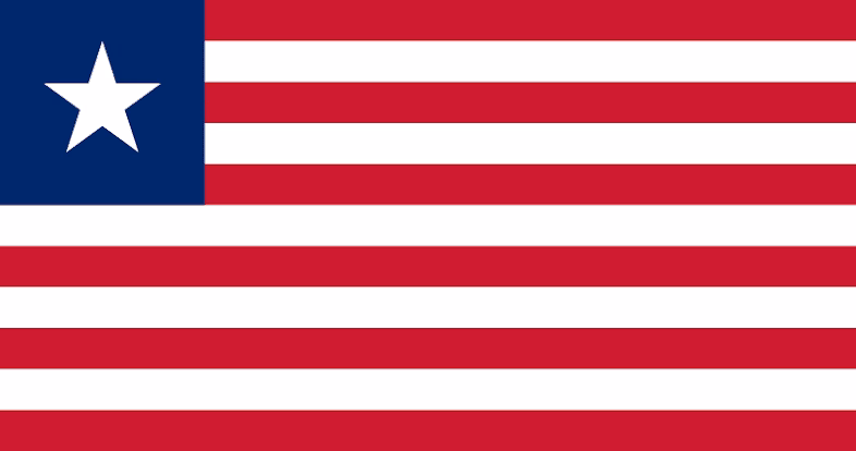 Bendera identitas negara Liberia