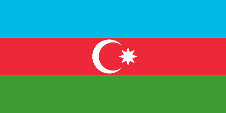 Bendera identitas negara Azerbaijan