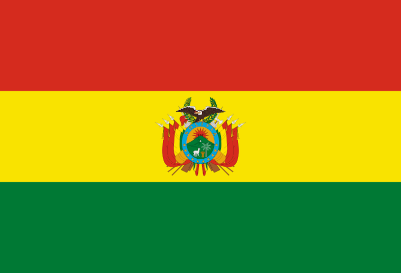 Bendera identitas negara Bolivia