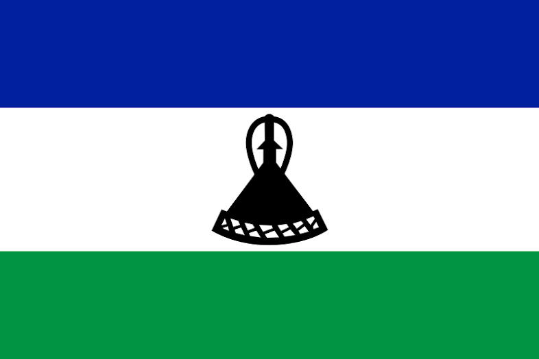 Bendera identitas negara Lesotho