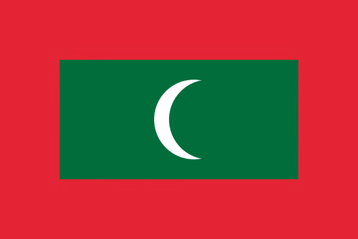 Bendera identitas negara Maladewa