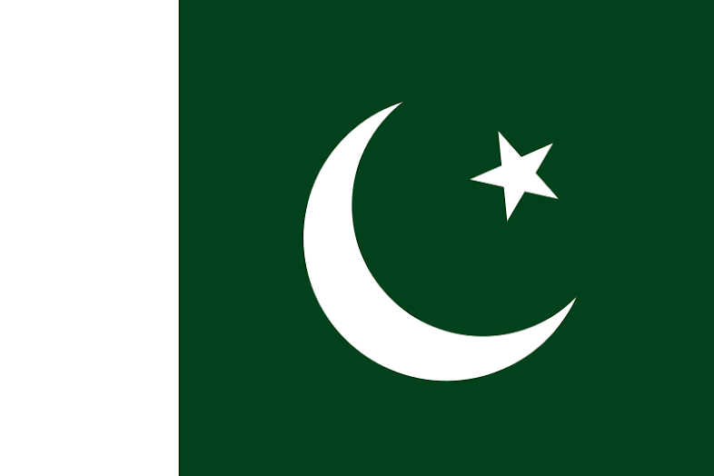 Bendera identitas negara Pakistan