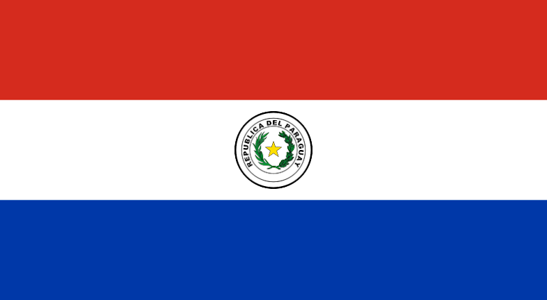 Bendera identitas negara Paraguay