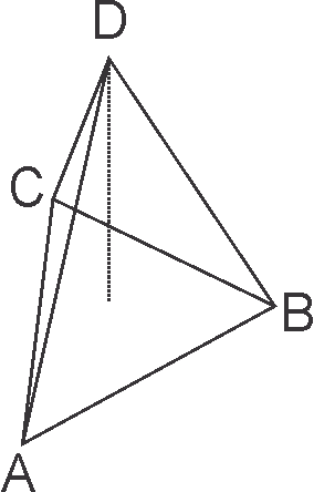 Limas segitiga ABCD