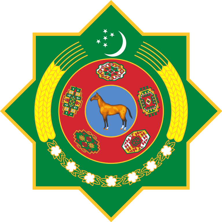 Lambang negara Turkmenistan