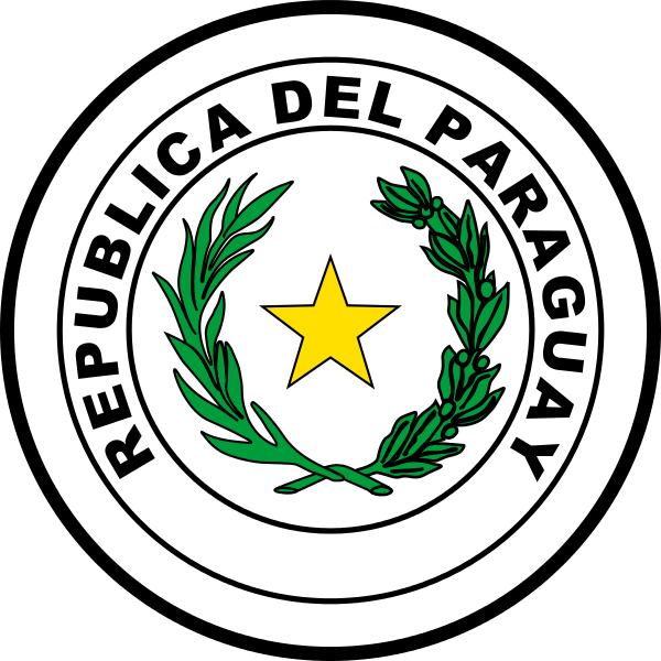 Gambar lambang negara Paraguay