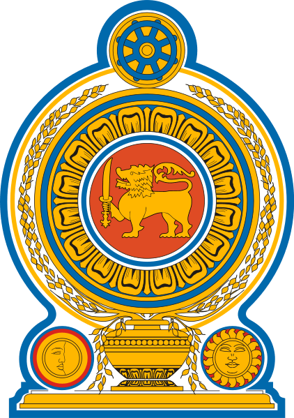 Lambang negara Sri Lanka
