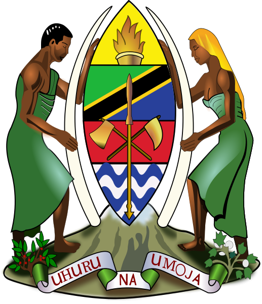 Gambar lambang negara Tanzania