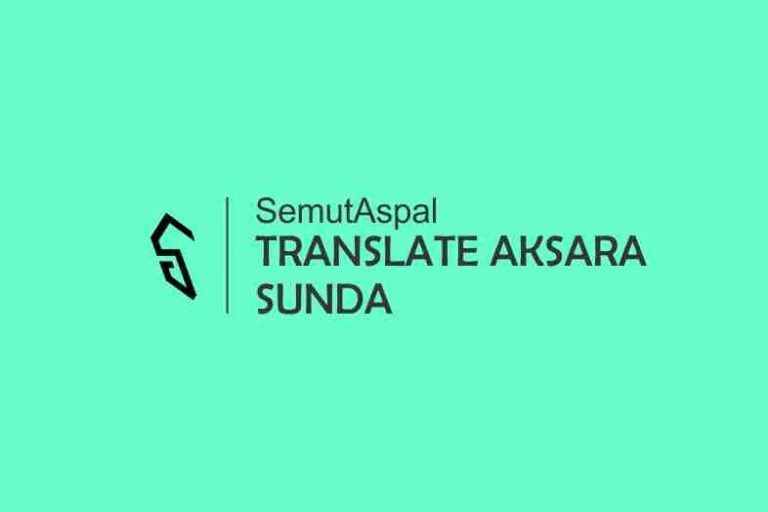 Translate aksara Sunda
