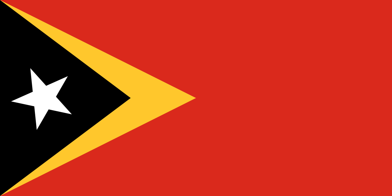 Bendera identitas negara Timor Leste