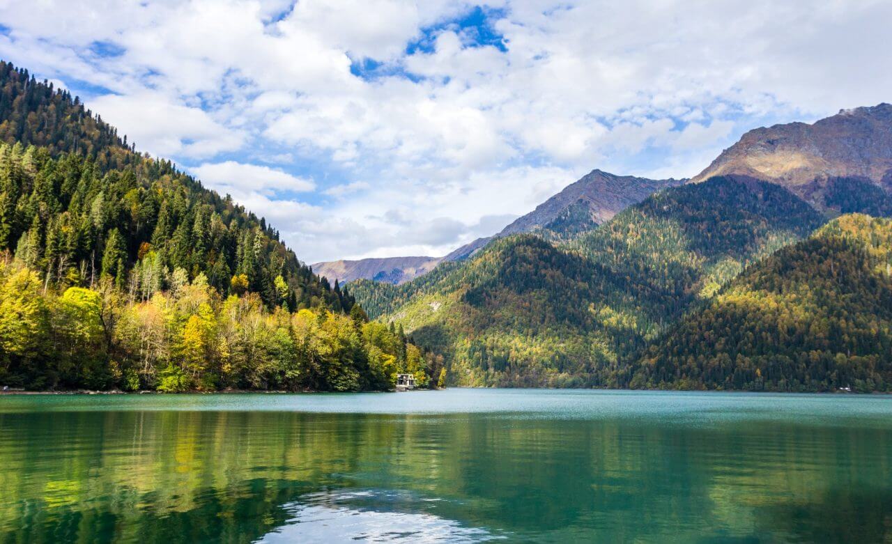 Contoh gambar pemandangan alam