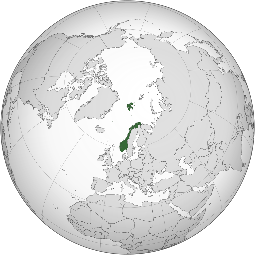 Letak Norwegia