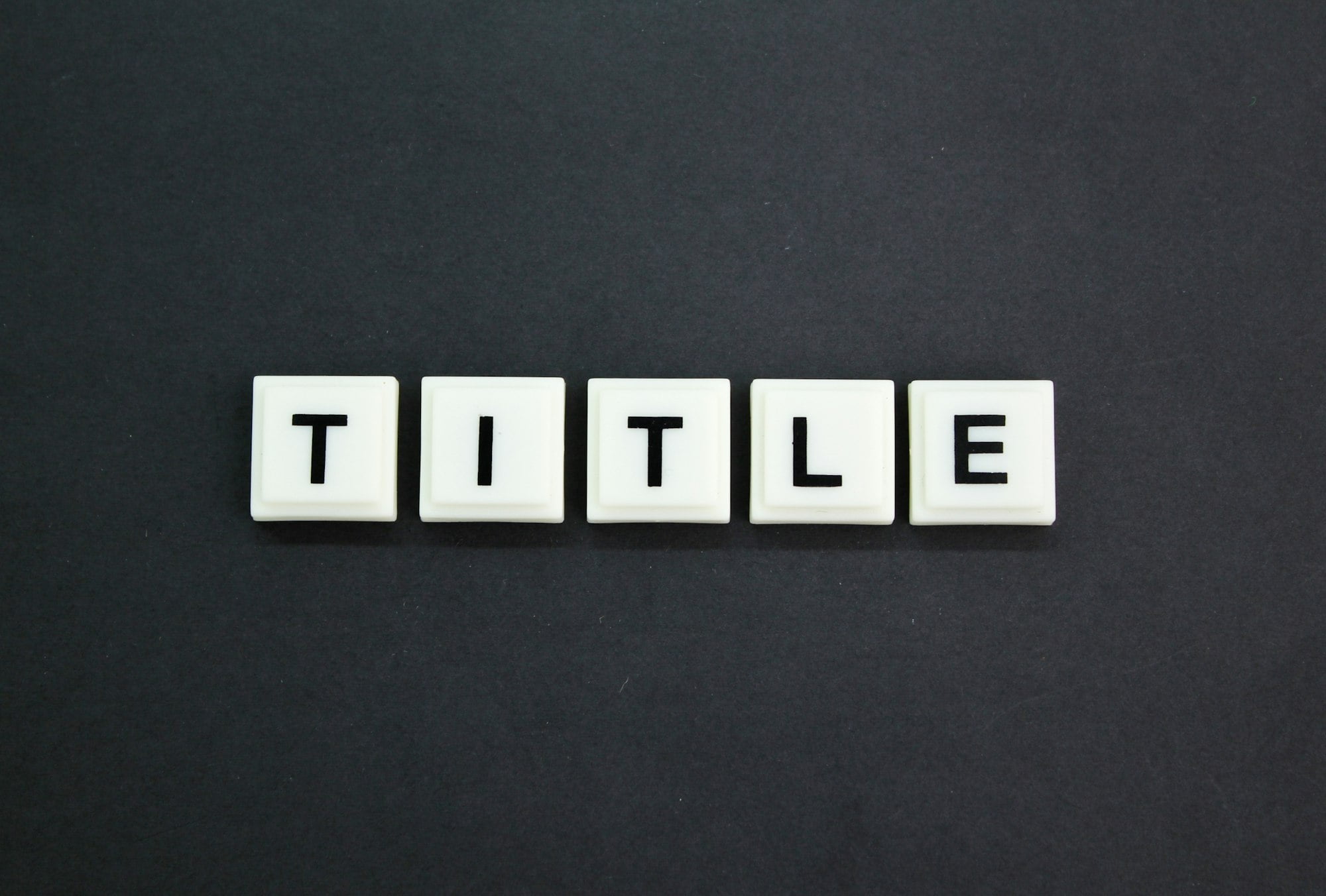 Cara menentukan judul artikel