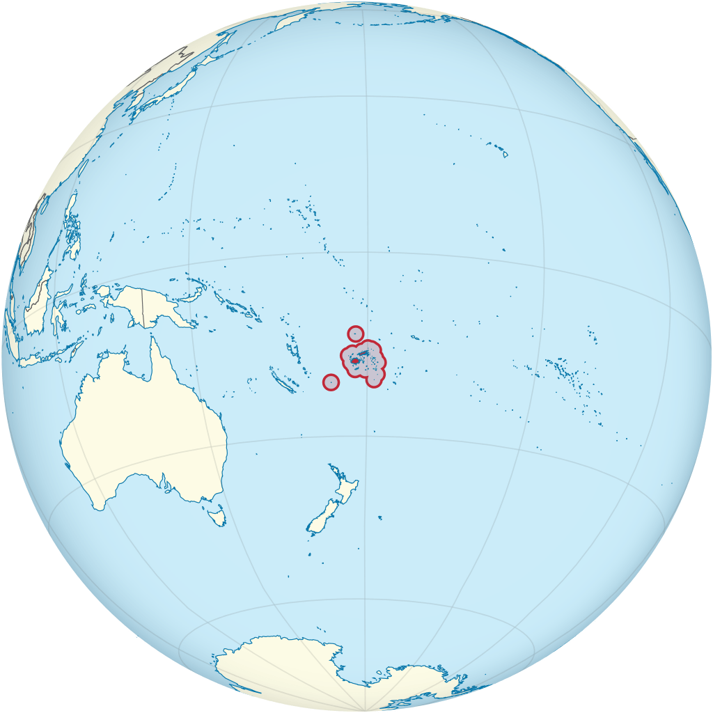 Letak negara Fiji