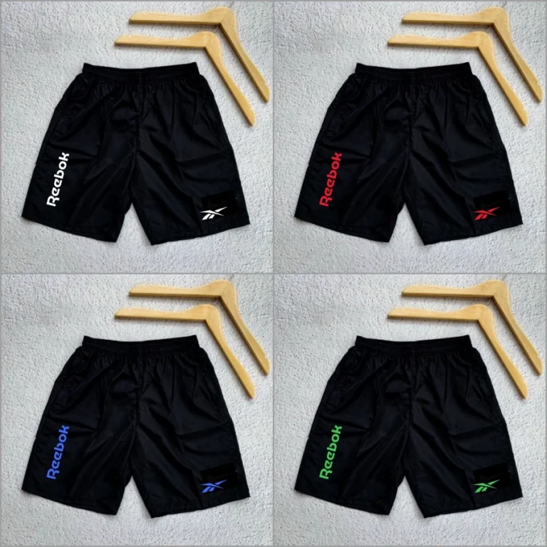 Celana Pendek Olahraga Polos Unisex Bahan Lotto