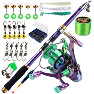 Sougayilang Set Joran Pancing Telescopic