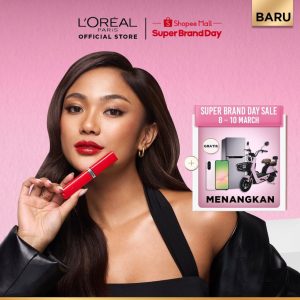 L'Oreal Paris Infallible Laque Resistance Lip Cream Glossy Pigmented Transferproof 16 Jam